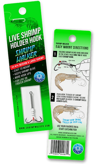Shrimp Walker - Live Shrimp Holder Hook Tackle Palm Beach Tackle LLC 