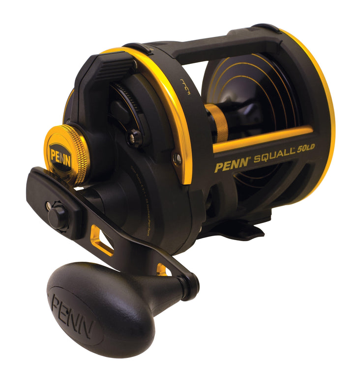 Penn - Squall Lever Drag Reel Fishing Reel Penn Right-Hand 4.3:1 50