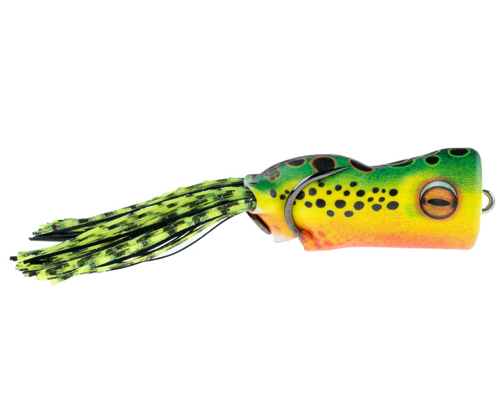 Scum Frog - Painted Trophy Series Popper Lure SPRO Sports Professionals Fire Tiger 