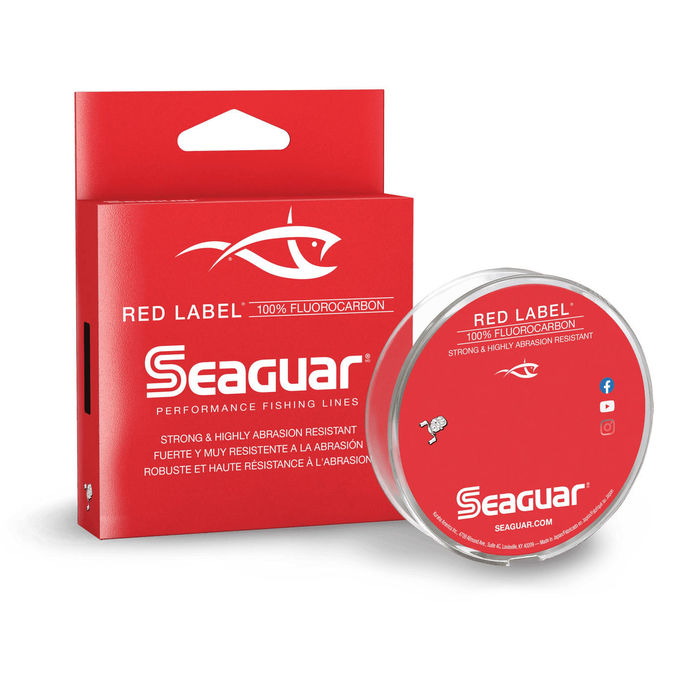 Seaguar - Red Label Fluorocarbon Fishing Line Fishing Line Seaguar 