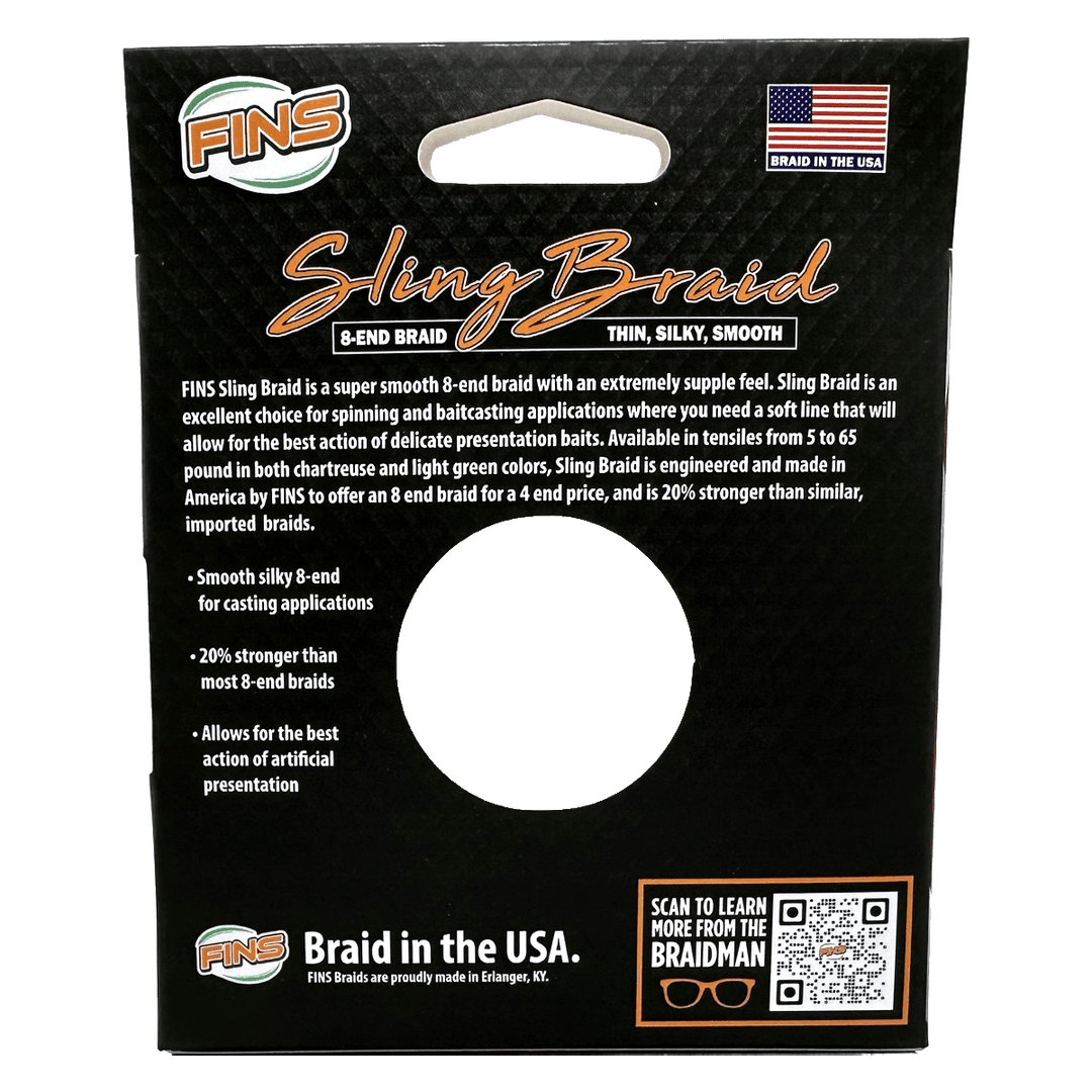 Sling Braid Fishing Line FINS Braids 