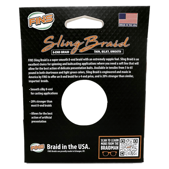 Sling Braid Fishing Line FINS Braids 