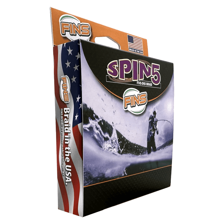 Spin5 Fishing Braid Fishing Line FINS Braids 