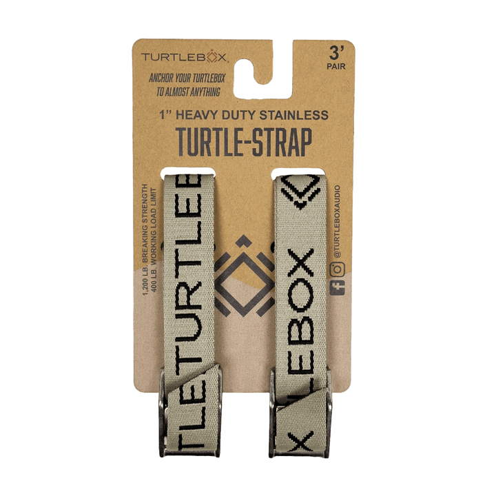 Turtlebox Tie-Down Kit Accessories Turtlebox Tan 
