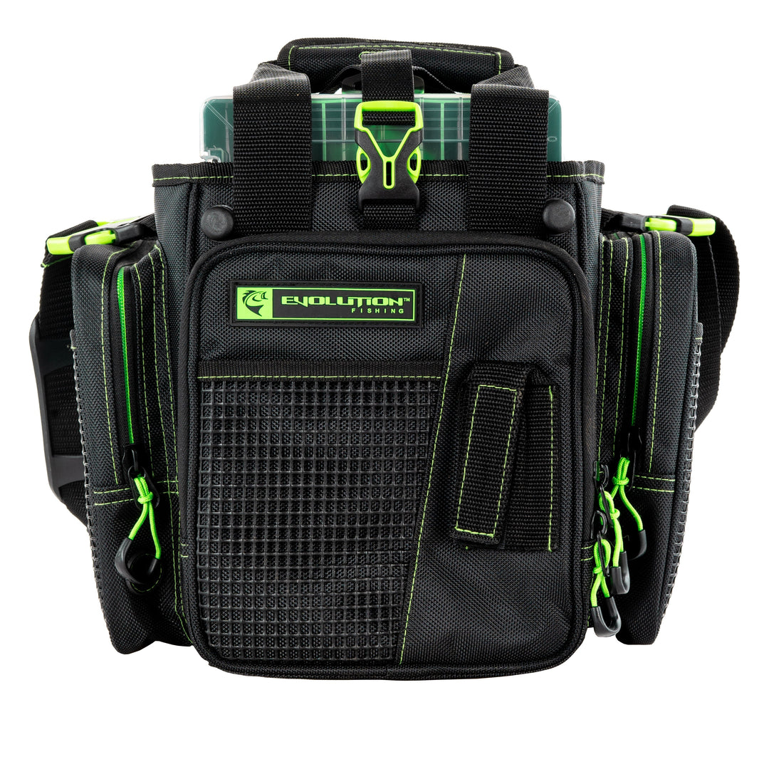 Vertical 3600 Drift Series Tackle Bag Green Tackle Storage Evolution Outdoor 