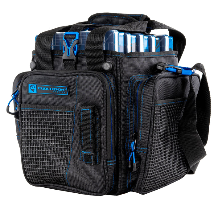 Vertical 3600 Drift Series Tackle Bag Blue Tackle Storage Evolution Outdoor 