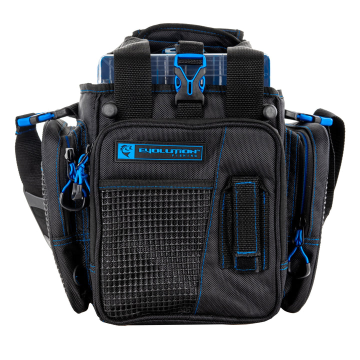 Vertical 3600 Drift Series Tackle Bag Blue Tackle Storage Evolution Outdoor 