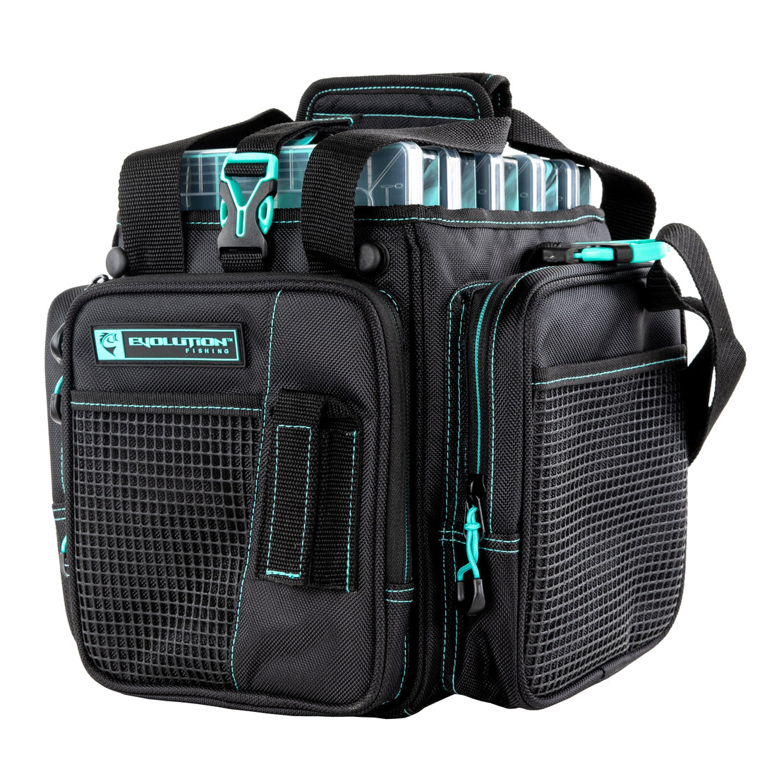 Vertical 3600 Drift Series Tackle Bag Green Tackle Storage Evolution Outdoor 