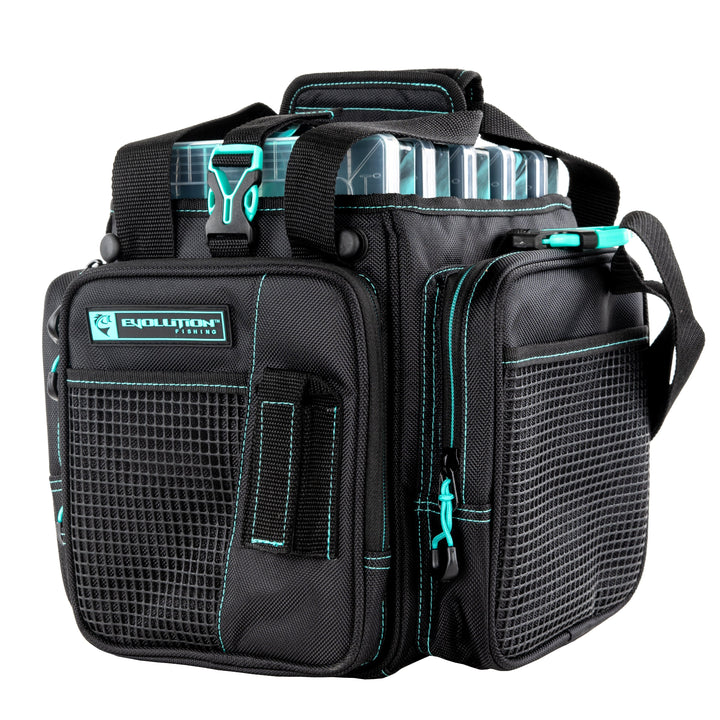 Vertical 3600 Drift Series Tackle Bag Green Tackle Storage Evolution Outdoor 