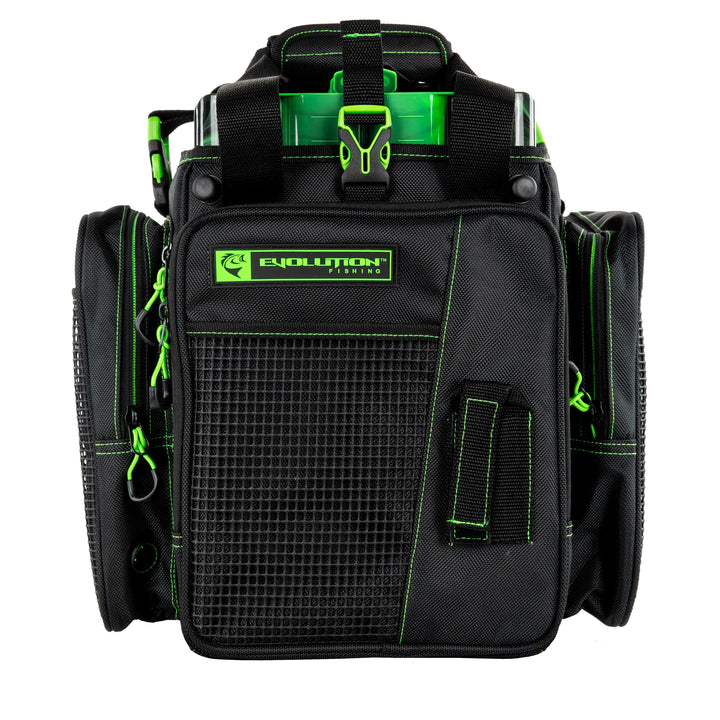 Vertical 3700 Drift Series Tackle Bag Green Tackle Storage Evolution Outdoor 