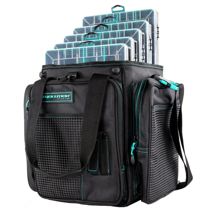Vertical 3700 Drift Series Tackle Bag Sea Foam Tackle Storage Evolution Outdoor 