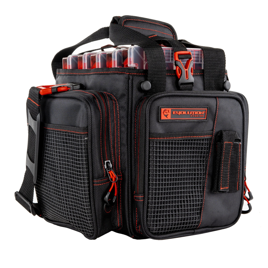 Vertical 3700 Drift Series Tackle Bag Red Tackle Storage Evolution Outdoor 
