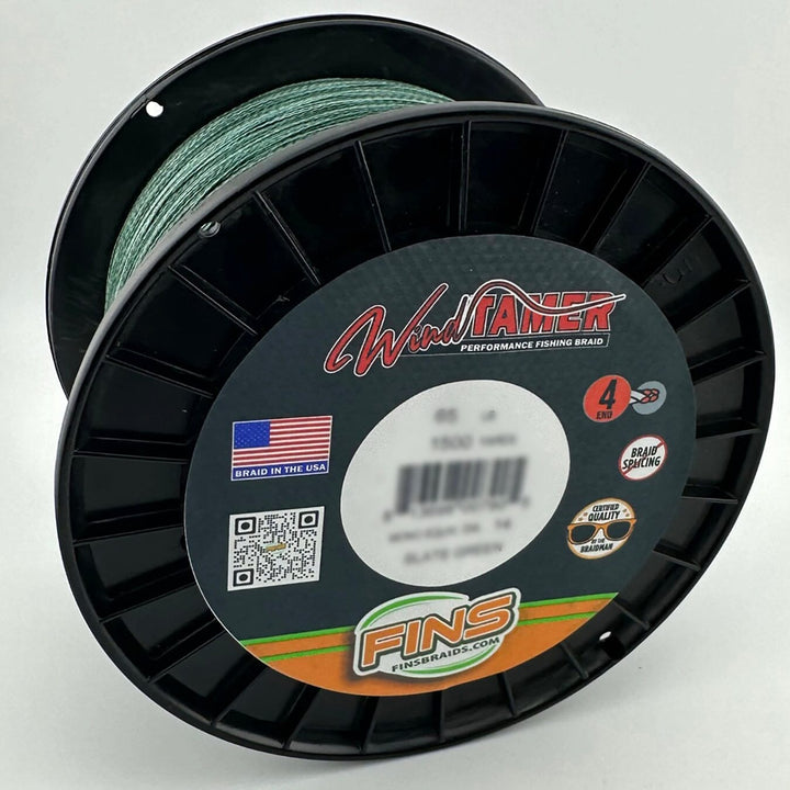 Windtamer Fishing Braid 100-200lb. Fishing Line FINS Braids 