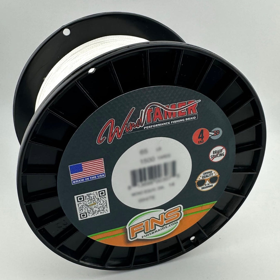 FINS Windtamer Fishing Braid (4-12 lb.) Fishing Line FINS Braids 