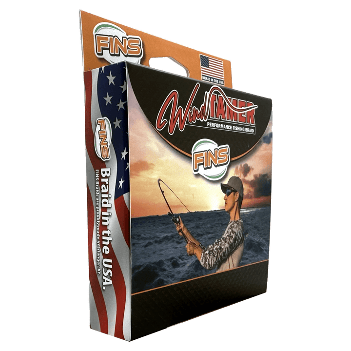 FINS Windtamer Fishing Braid (4-12 lb.) Fishing Line FINS Braids 