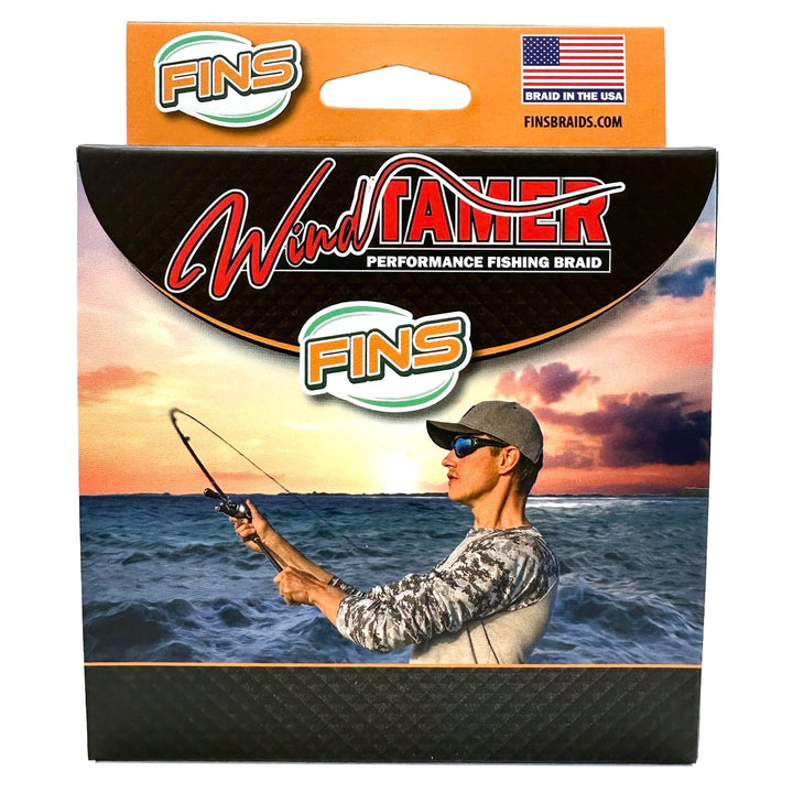 Windtamer Fishing Braid 10-15lb. Fishing Line FINS Braids 