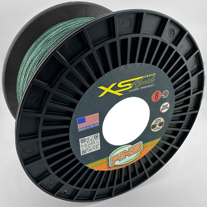 FINS XS Big Game Fishing Braid (60-200 lb.) Fishing Line FINS Braids 
