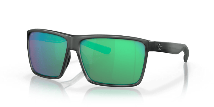 Costa Polarized Sunglasses Accessories Costa Del Mar Rincon Matte Smoke Crystal Green Mirror Polarized Glass