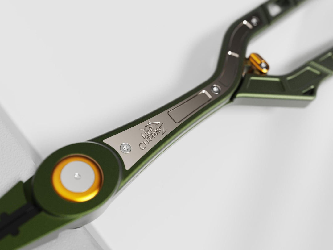 Line Cutterz Elite Deep Reach 12-Inch Fishing Pliers with Retractable Ceramic Line Cutter