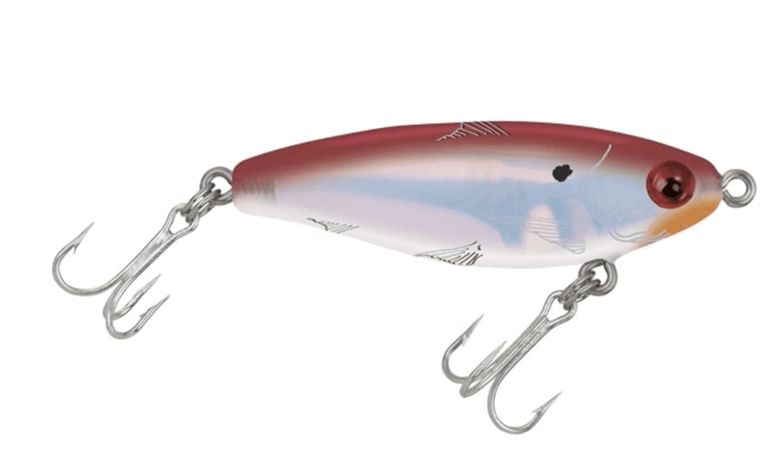 MirrOlure MirrOdine 17MR Suspending Twitchbait MirrOlure Red Back, White Belly, Silver Scale 