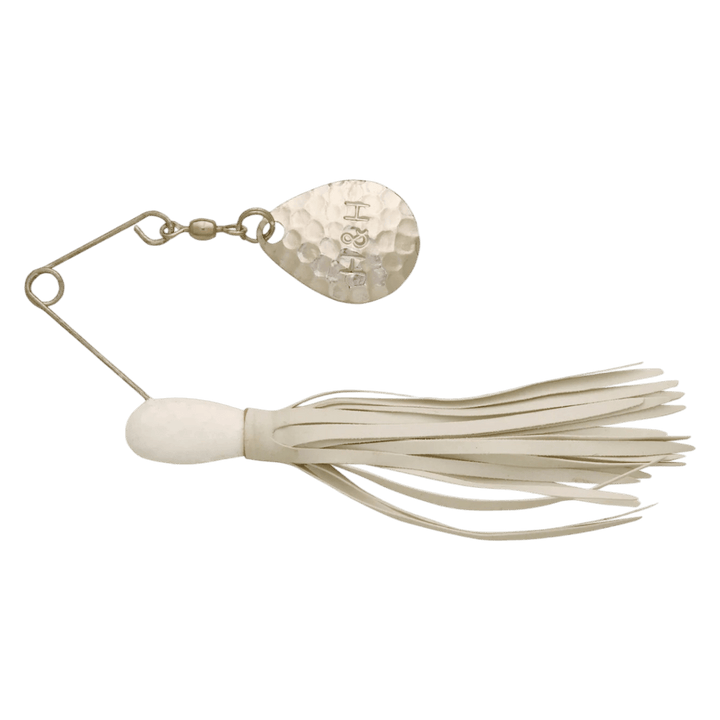 Original H&H Spinner Lure Lure H&H Lure Company White/White Single Spinner 