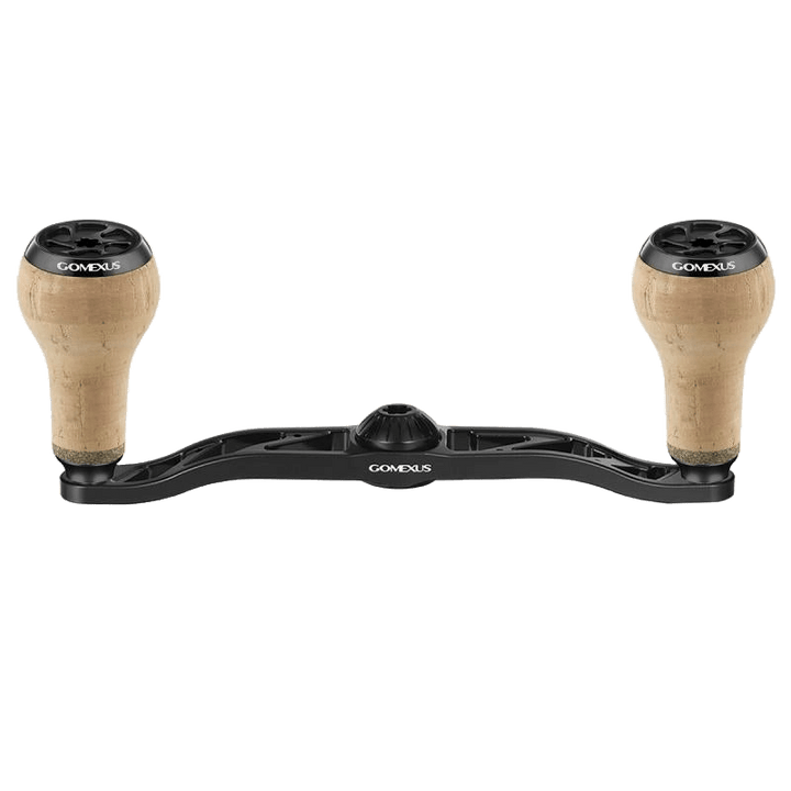 Gomexus Aluminum Handle for Baitcasting Reel with Cork Knob BDH-CA27 Reel Parts Gomexus Black 7x4mm 100mm