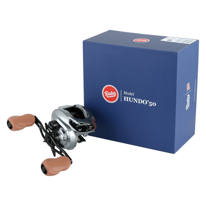 Bates - Hundo'50 Low-Profile Baitcast Reel Fishing Reel Bates Fishing Co 