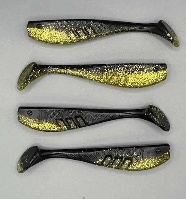 KDEN Lures - 3.5" 365 Shad Lure KDEN Lures Naked Roach 