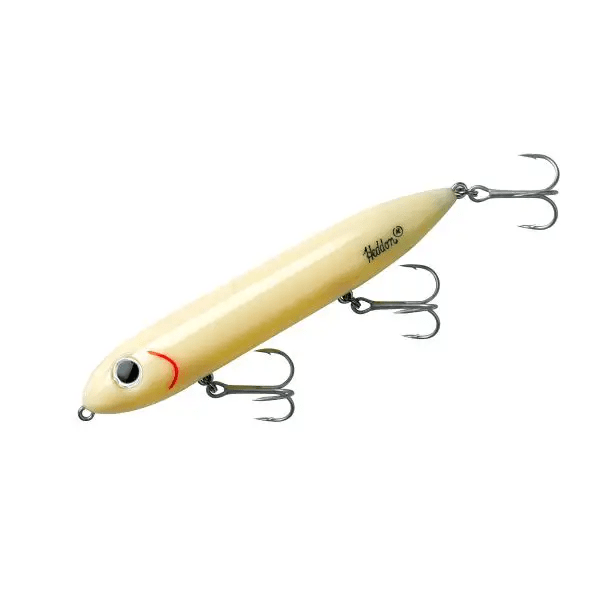 Heddon Super Spook Lure Heddon Lures 7/8oz Plain Bone 