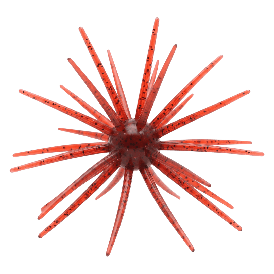 Skinny Bear - Shake'Em Up Urchin Bait Skinny Bear Bass Jigs 19mm Red Craw 