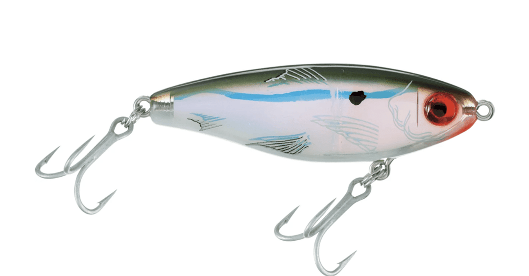 MirrOlure MirrOdine 17MR Suspending Twitchbait MirrOlure Green Back, White Belly, Silver Scale 