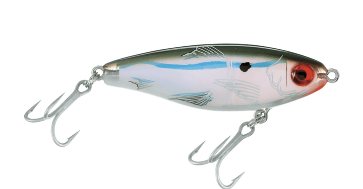 MirrOlure MirrOdine 17MR Suspending Twitchbait MirrOlure Green Back, White Belly, Silver Scale 