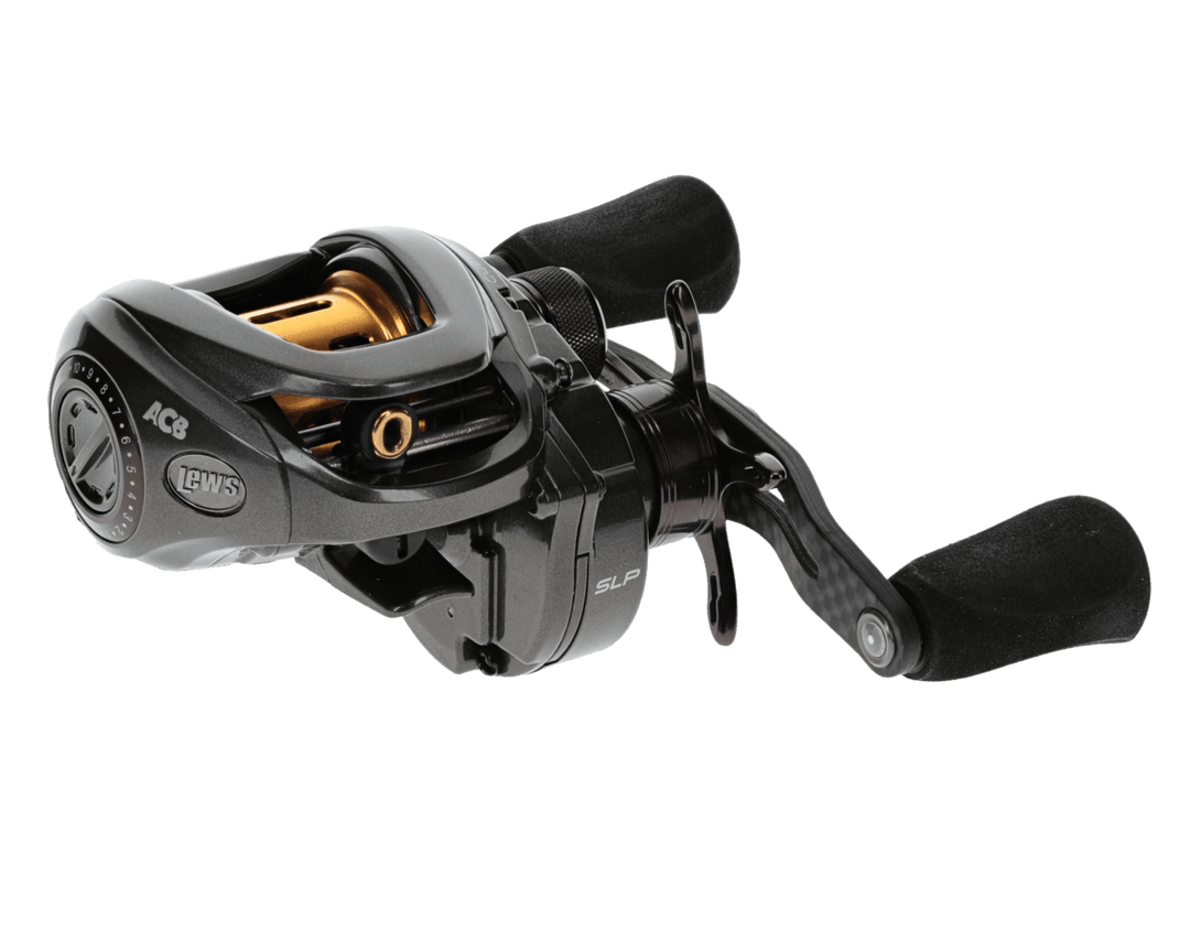 Lew's - Custom Lite SS Baitcast Reel Fishing Reel Lew's Fishing Left-Hand 7.5:1 