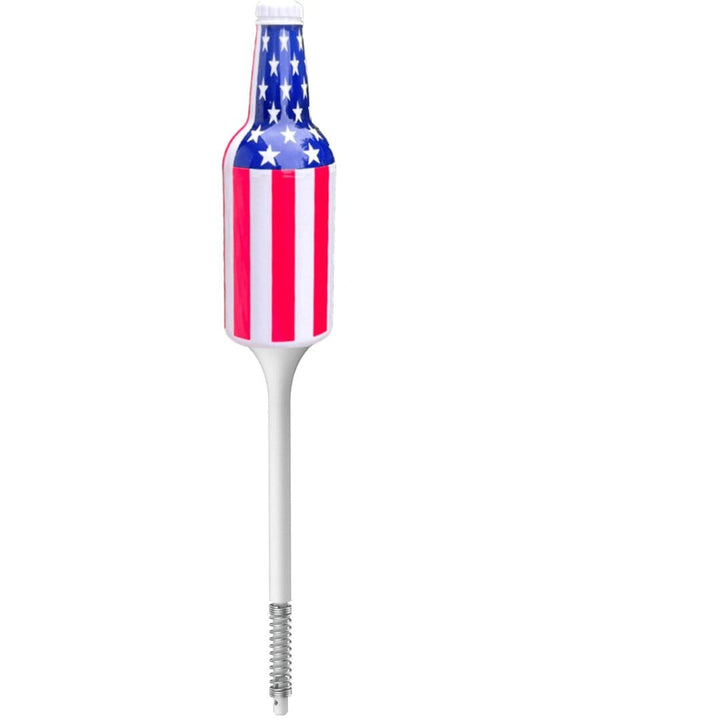 Bottle Bobbers - American Flag Red & White Fishing Bobber - 3-Pack Fishing Floats & Bobbers Southern Bell Brands 