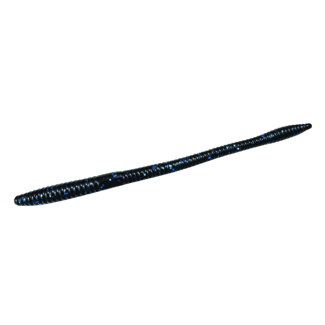 Zoom - Trick Worm Lure Zoom Bait Company Black/Blue 20 