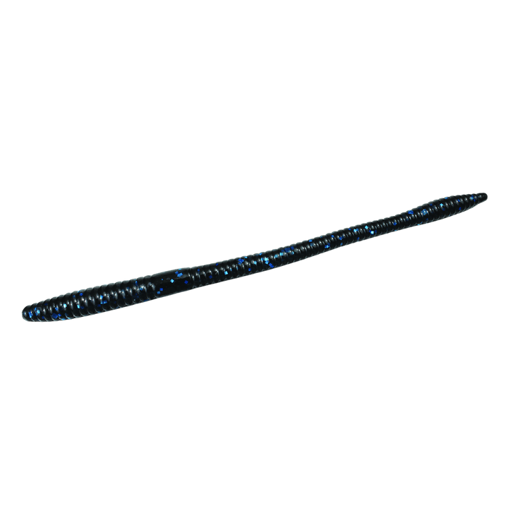 Zoom - Trick Worm Lure Zoom Bait Company Black/Blue 20 