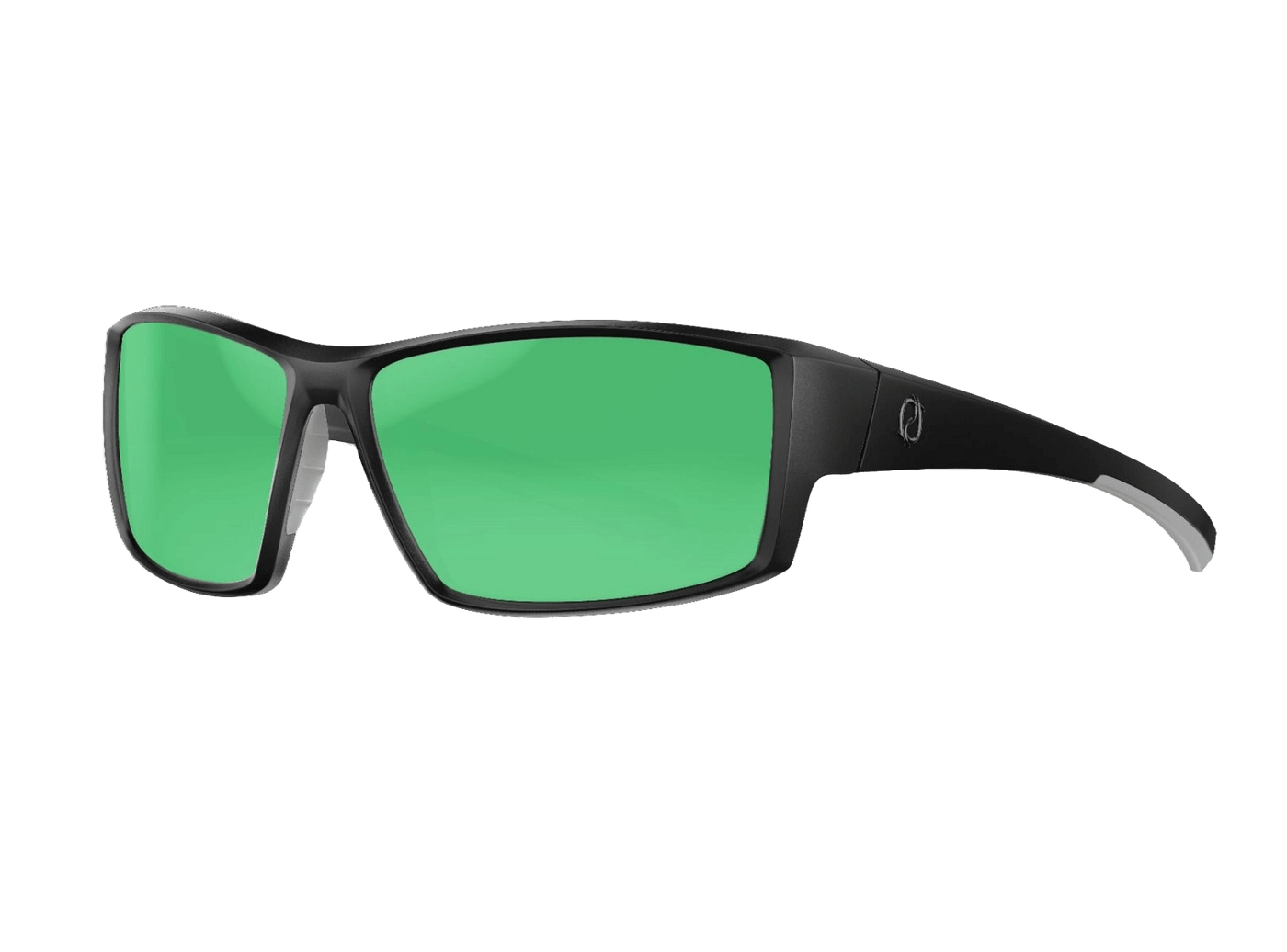 Redtail Republic Sunglasses Accessories Redtail Republic Baffin Matte Black RECON Green Mirror