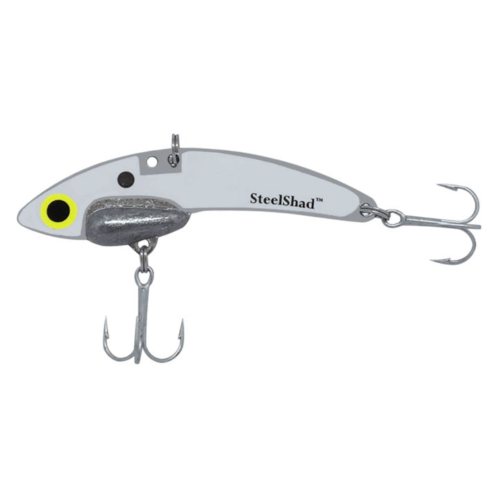SteelShad Original Blade Bait SteelShad White Shad 