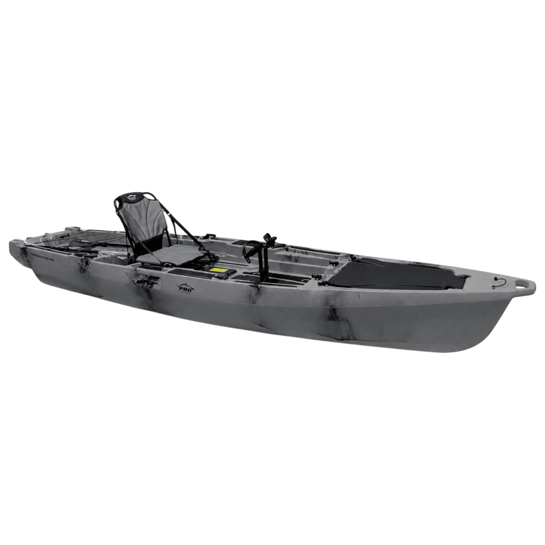 Pro Fish Gear - Fin Stalker 130 Pedal Drive Kayak Kayaks Line Cutterz Ghost Shark Gray 