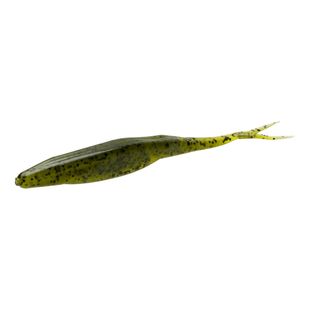 Zoom - Super Fluke Lure Zoom Bait Company 5-1/4" Watermelon Seed 