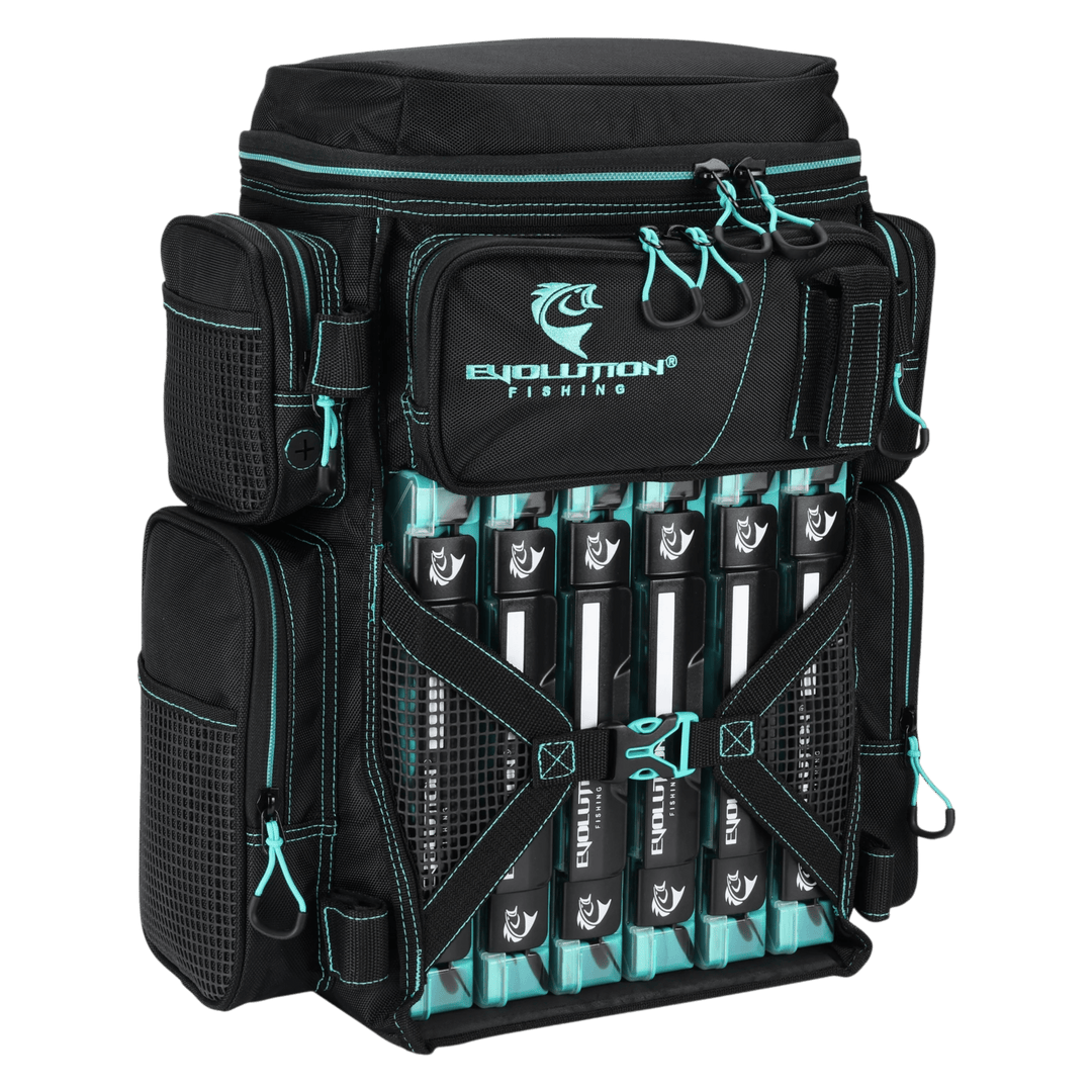 Evolution - Drift Series Tackle Backpack - 3600 Tackle Storage Evolution Outdoor Seafoam 
