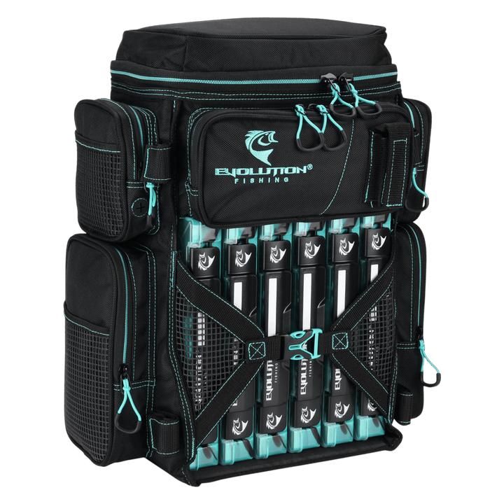 Evolution - Drift Series Tackle Backpack - 3600 Tackle Storage Evolution Outdoor Seafoam 