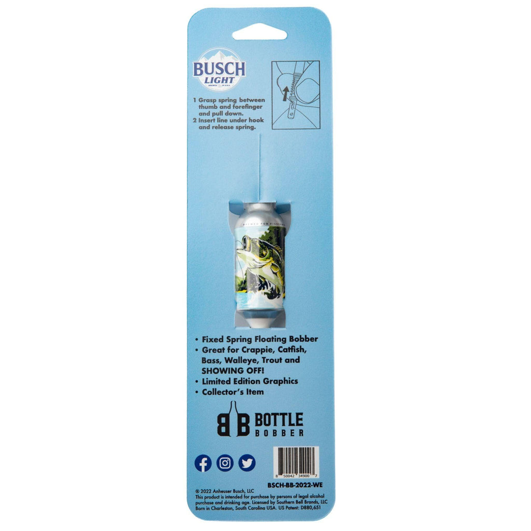busch light commercial fish hook Bottle Bobbers