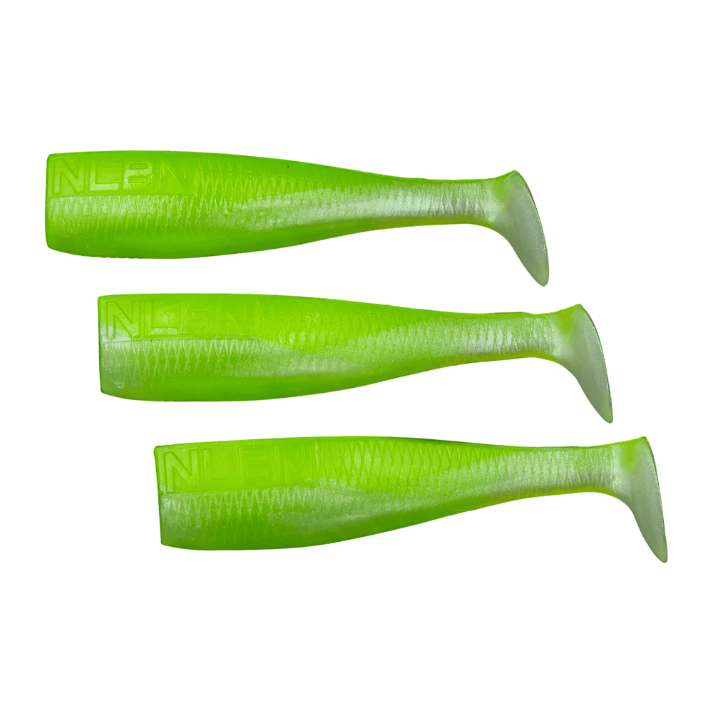 NLBN - 5" Paddle Tail NLBN Lime Sider 