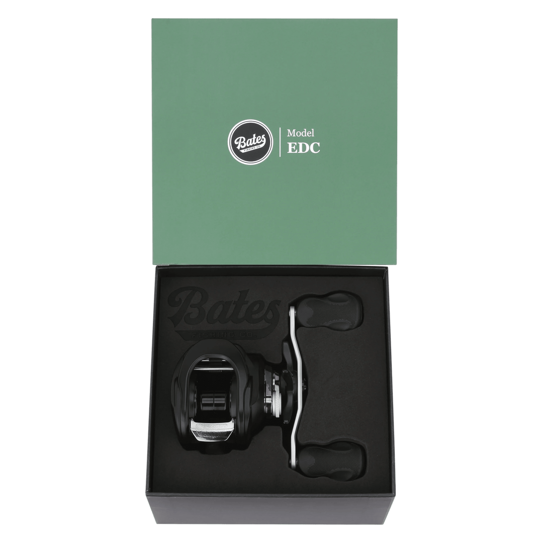 Bates - EDC 100 Low-Profile Baitcast Reel Fishing Reel Bates Fishing Co 