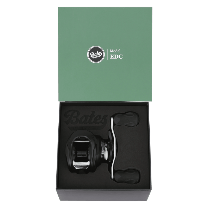 Bates - EDC 100 Low-Profile Baitcast Reel Fishing Reel Bates Fishing Co 