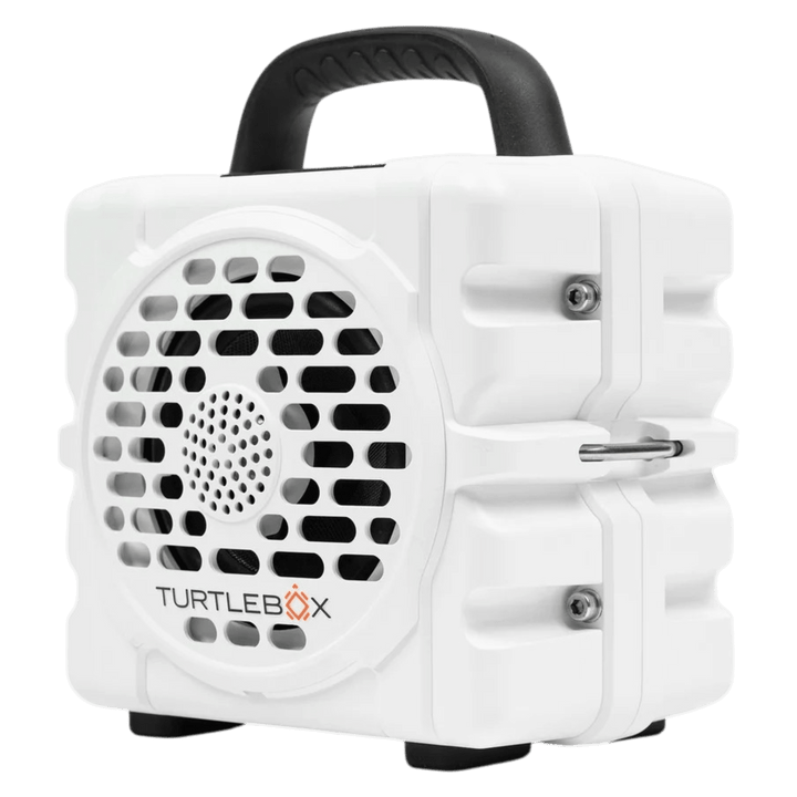 TURTLEBOX Cub Compact Portable Bluetooth Speaker Accessories Turtlebox White 