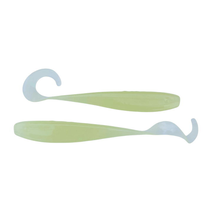 A.M. Fishing - Garlic Infused Soft Plastics Lure A.M. Fishing 5.5in - 6pk Garlic Glow Stick 