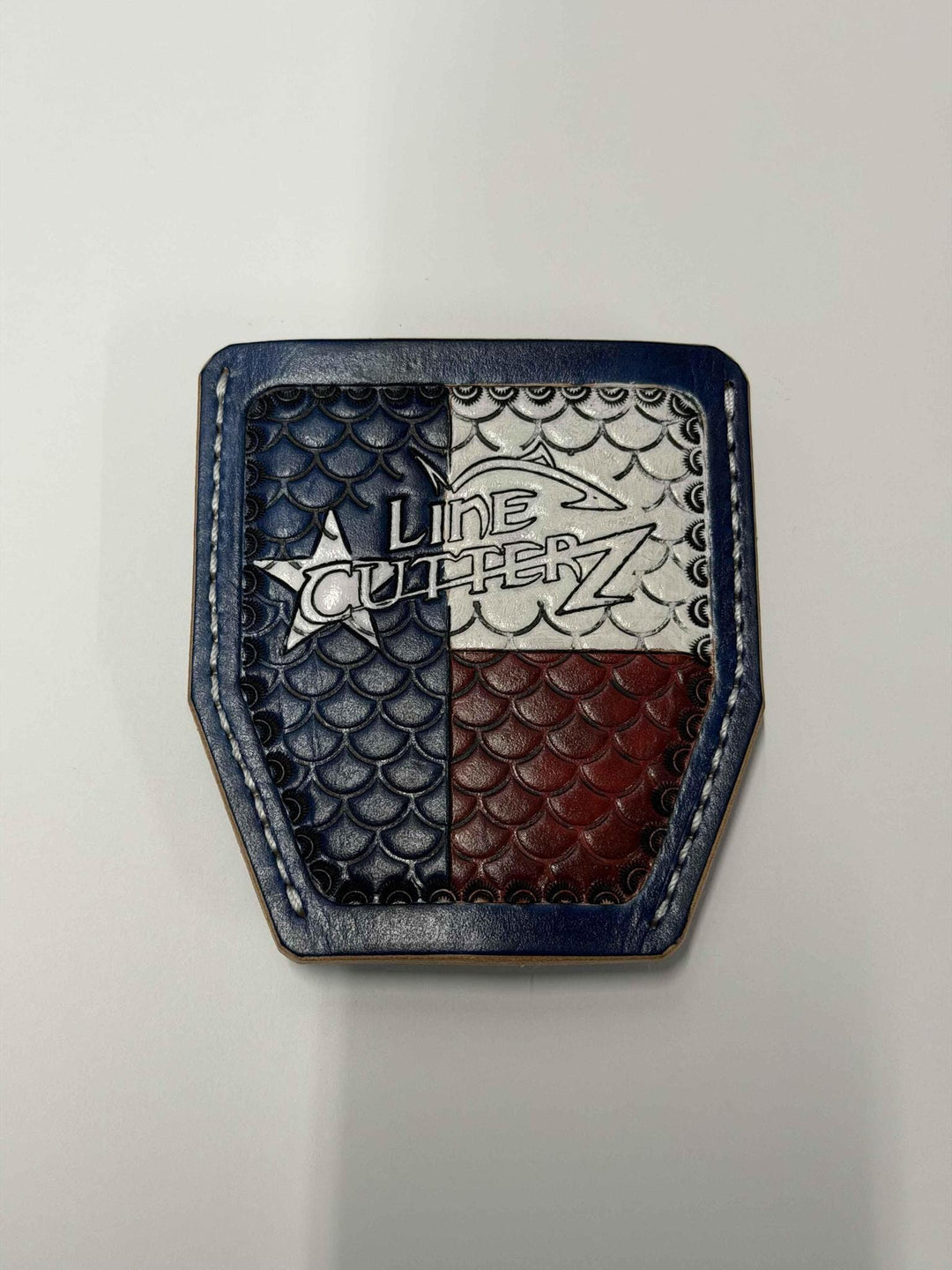 "Limited-Edition" Line Cutterz Elite Pliers with Leather Sheath Tools Line Cutterz Aluminum Standard Texas Flag #61 