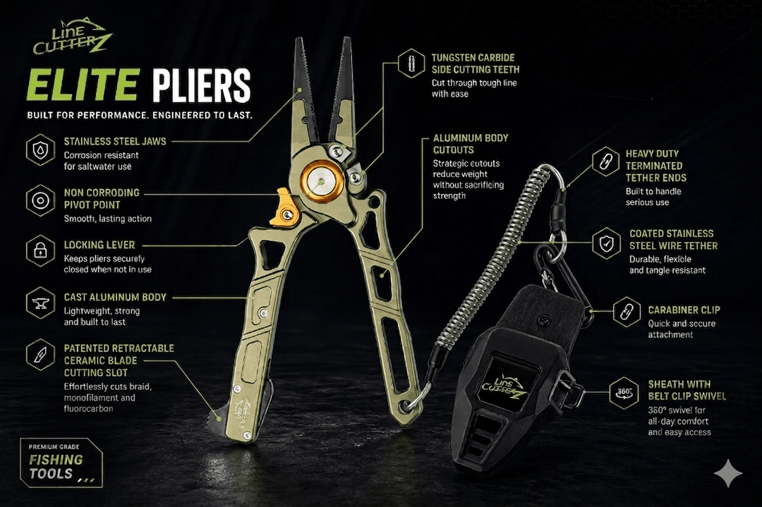Line Cutterz Elite Pliers Cutter Tool Line Cutterz 